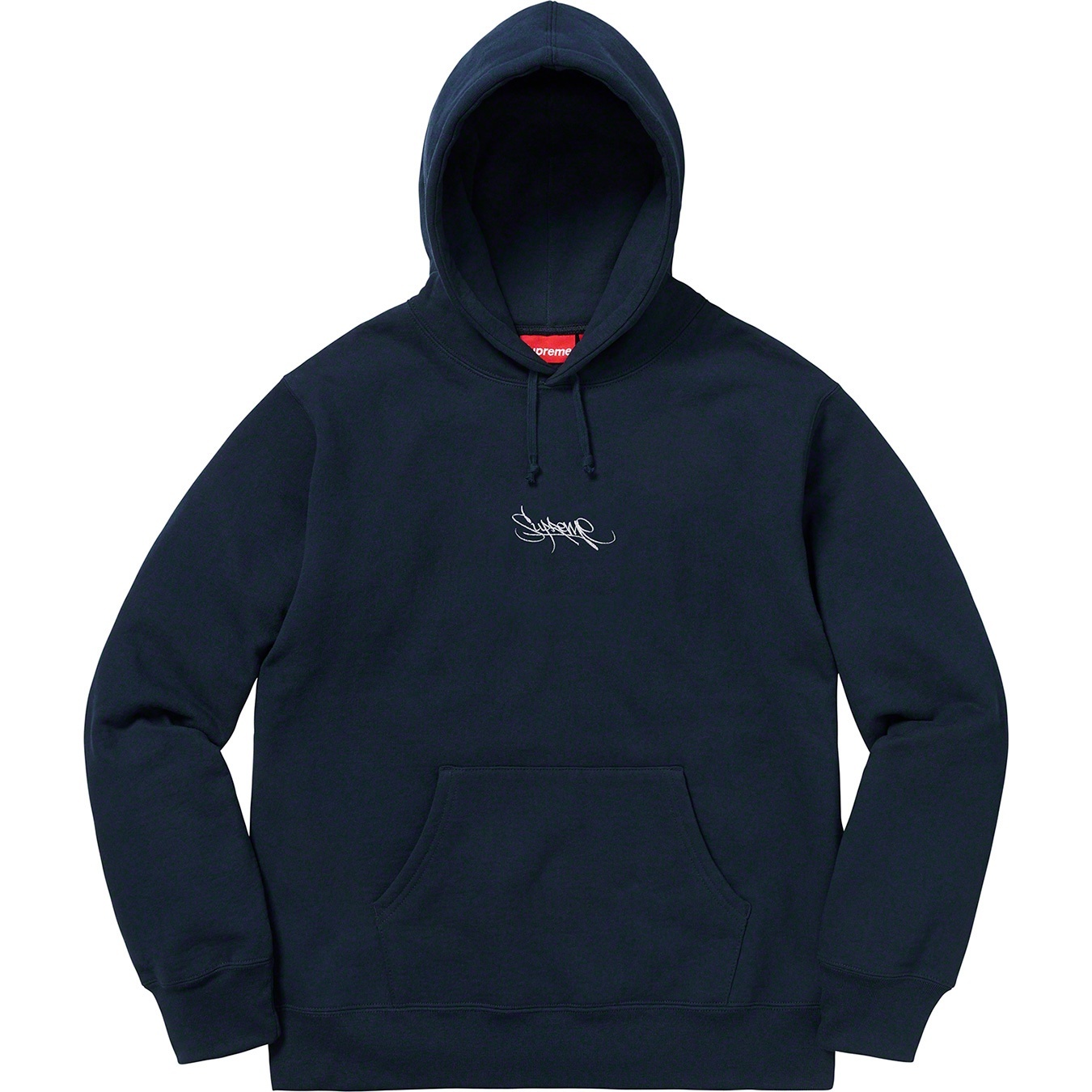 Tag Logo Hooded Sweatshirt view 8
